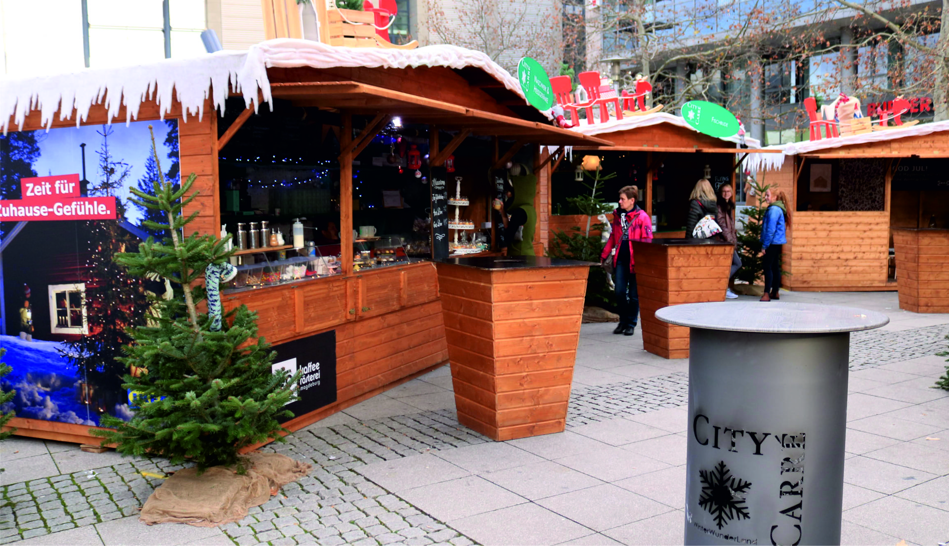 Verkaufshuette 6x2 mieten bei eventTIME, der Partyausstatter und Markthüttenshop