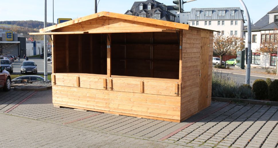 Verkaufshuette gebraucht kaufen bei eventTime, Deinem Markthütten-Shop, unkompliziert online bestellen