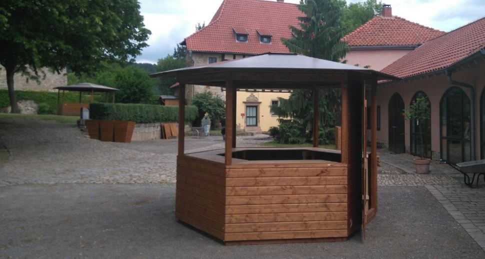 Pavillon wetterfest mieten bei eventTime, Deinem Markthütten-Shop, unkompliziert online bestellen