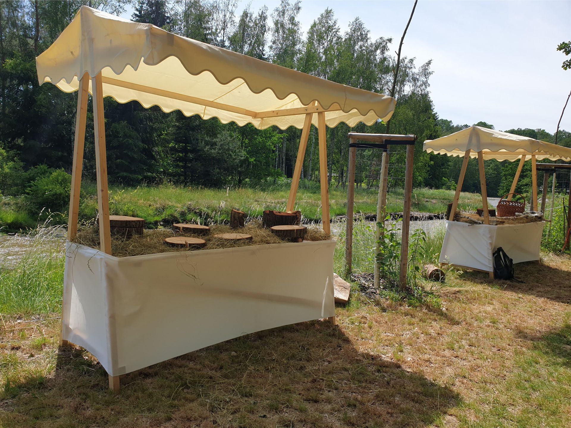 Stand natur mieten Markthuetten- Shop