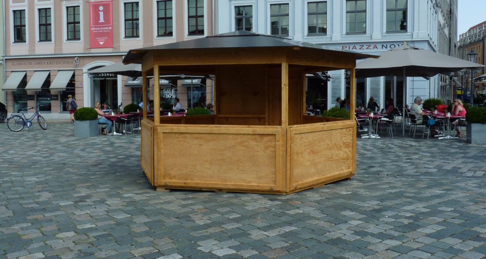 Verkaufspavillon kaufen bei eventTime, Deinem Markthütten-Shop, unkompliziert online bestellen